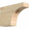 Ekena Millwork Huntington Rough Sawn Rafter Tail, Douglas Fir, 4"W x 10"H x 16"L RFT04X10X16HUN00RDF - alternate 1